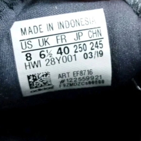 Adidas Cloudfoam Running Shoes (HWI 28y001) Women's Size 8 Gray - Picture 7 of 9